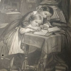 - Antique 1860 Lady's Home Magazine